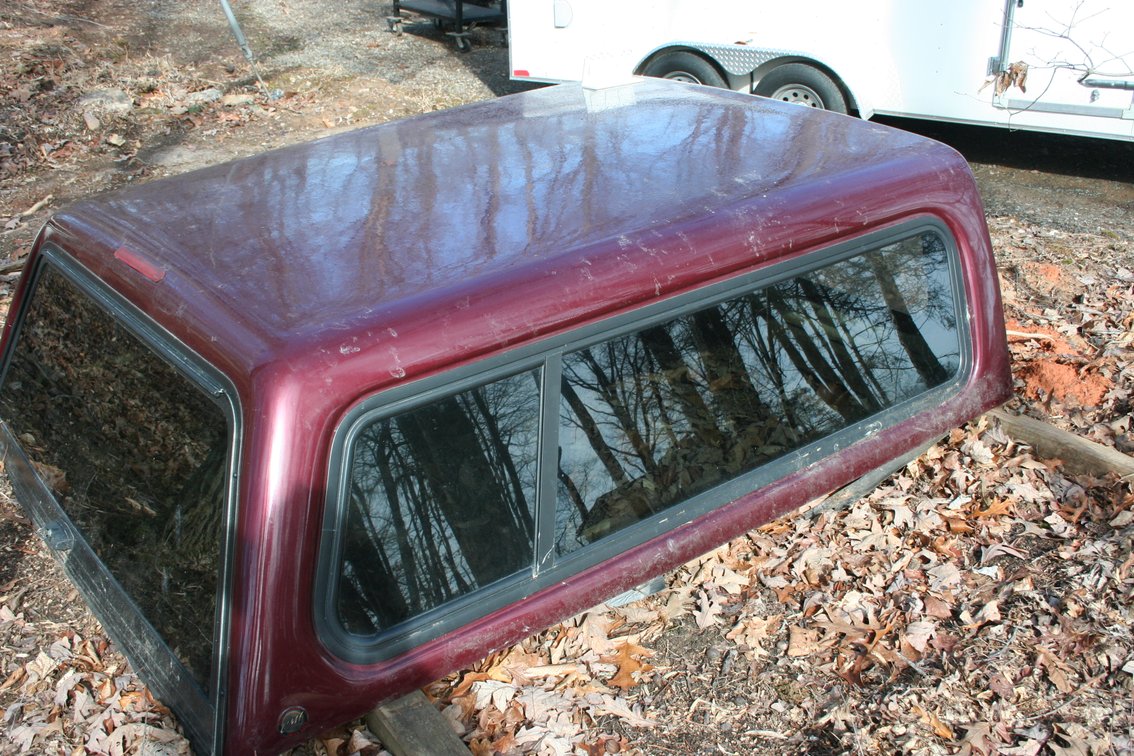 Image for Fiberglass Truck Cap 79