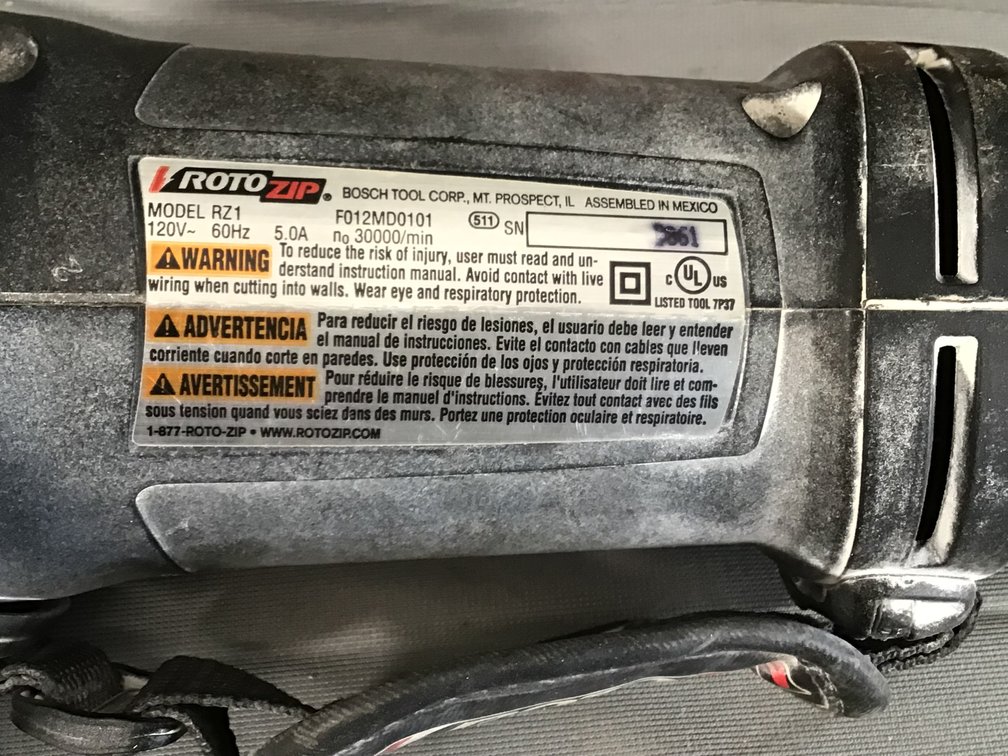 Image for Bosch roto-zip drill