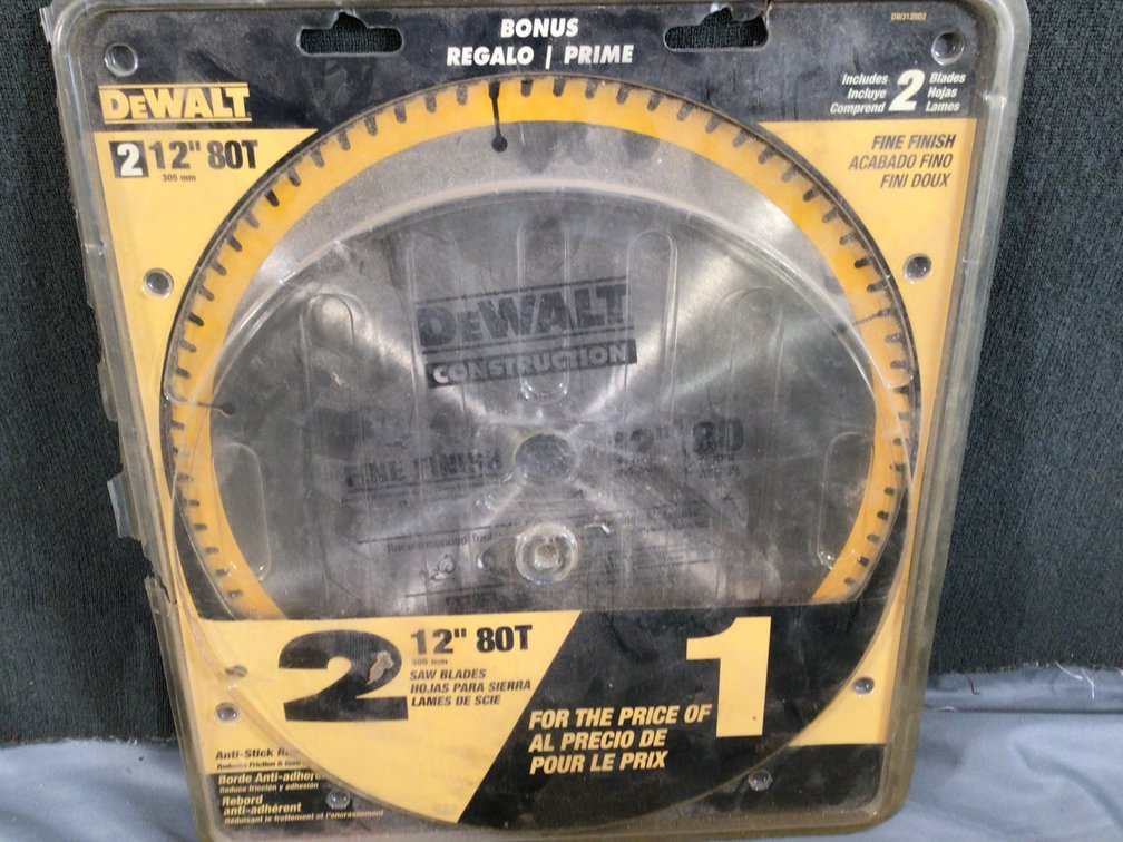 Image for DeWalt construction framing blades lot