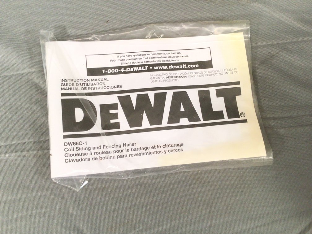 Image for DeWalt nailer