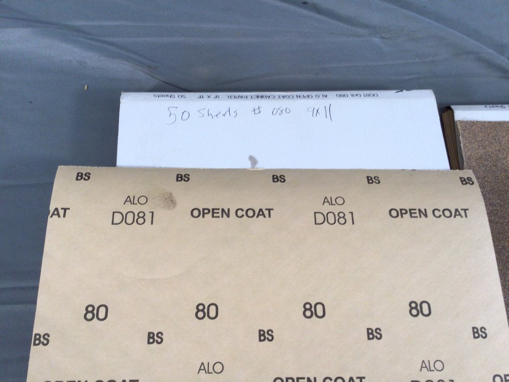 Image for Sand paper lot