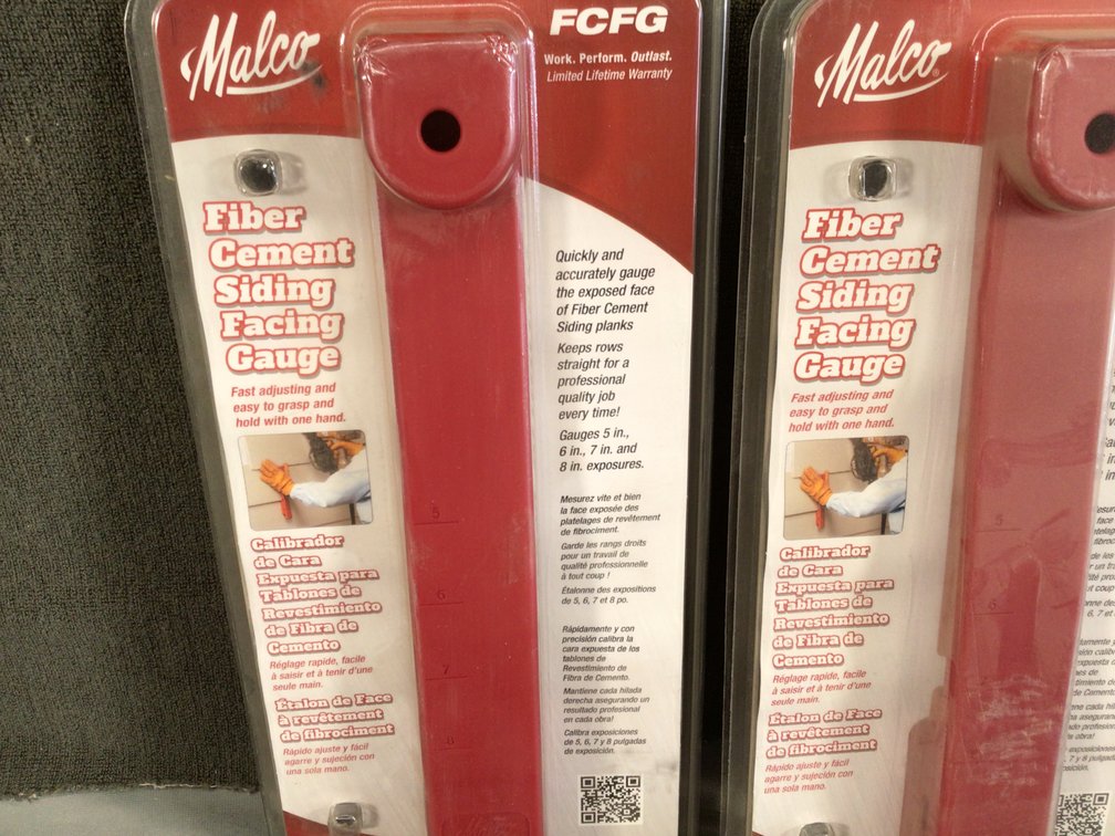 Image for Malco fiber cement siding facing gauges