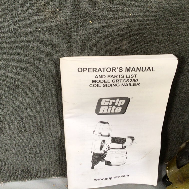 Image for Grip Rite Coil Siding Nailer