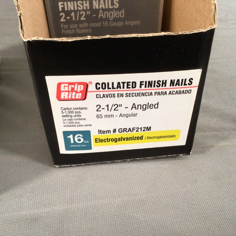 Image for Grip Rite collated finish nailsGrip