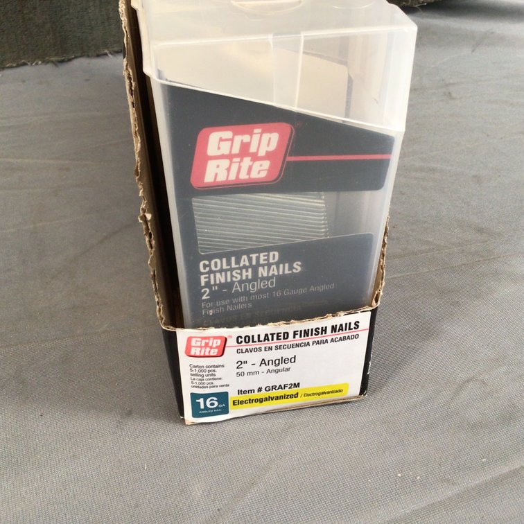 Image for Grip Rite Collated finishing nails lot