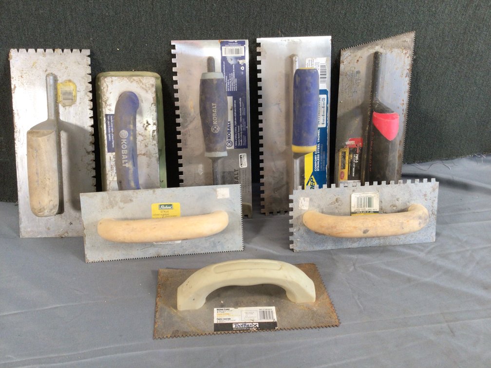 Image for Tile trowel lot