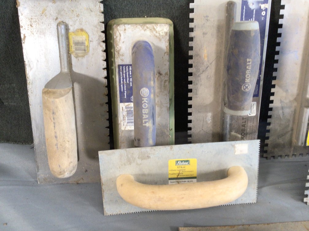 Image for Tile trowel lot