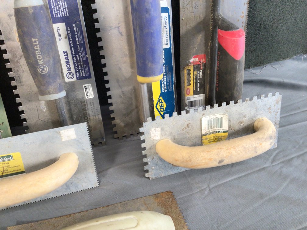 Image for Tile trowel lot