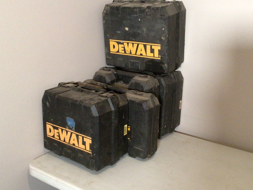 Image for DeWalt hard size power tool carry/storage cases