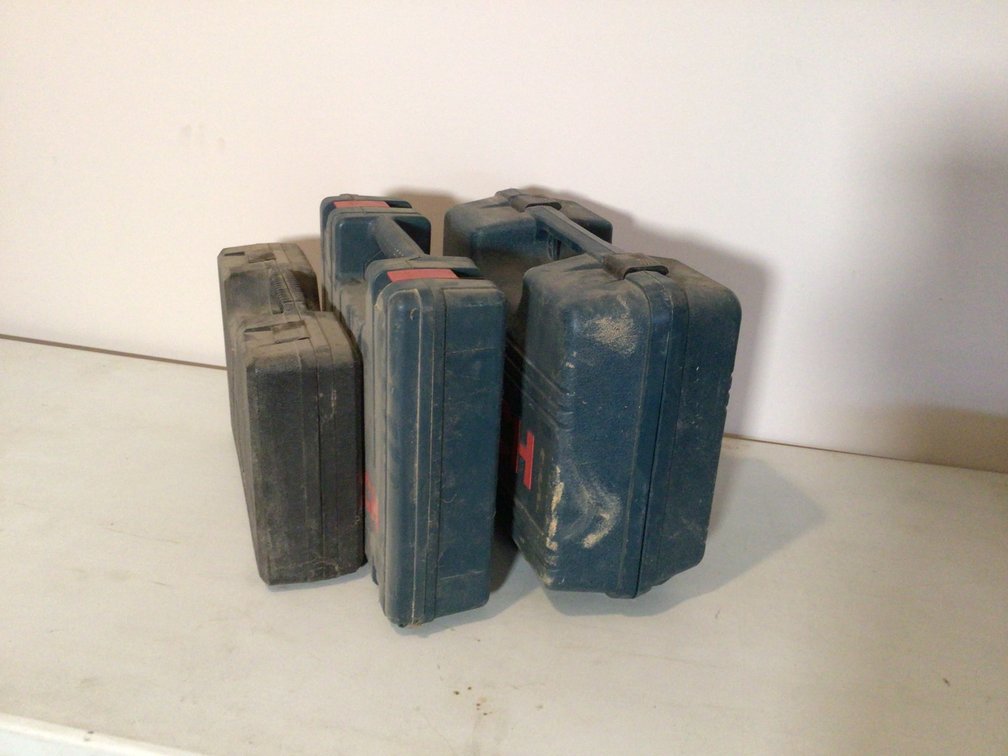 Image for Hand power tools carry/storage cases - lot of 3
