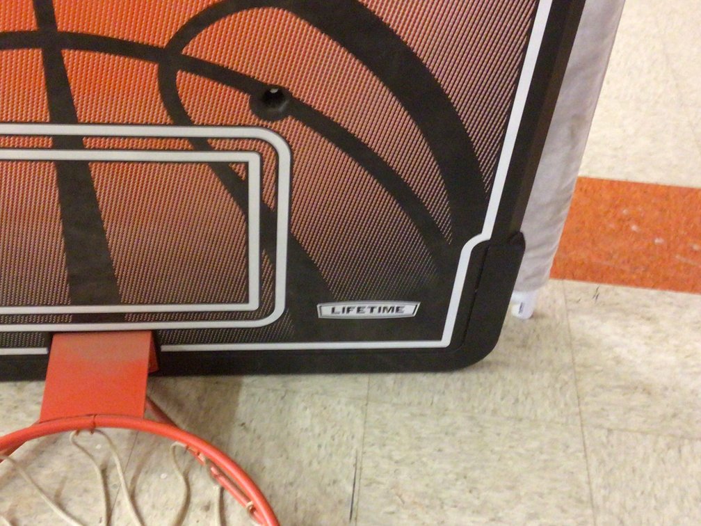Image for Basketball basket with backboard