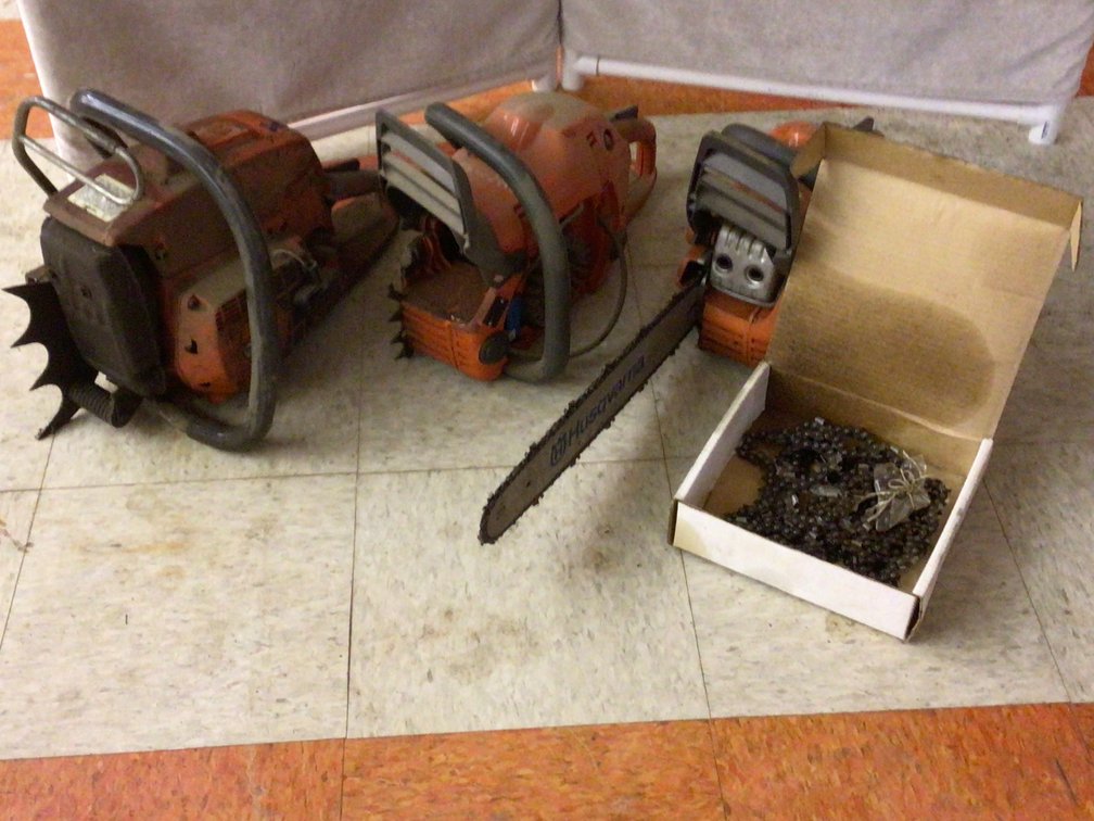 Image for Husqvarna chain saw lots - PARTS ONLY