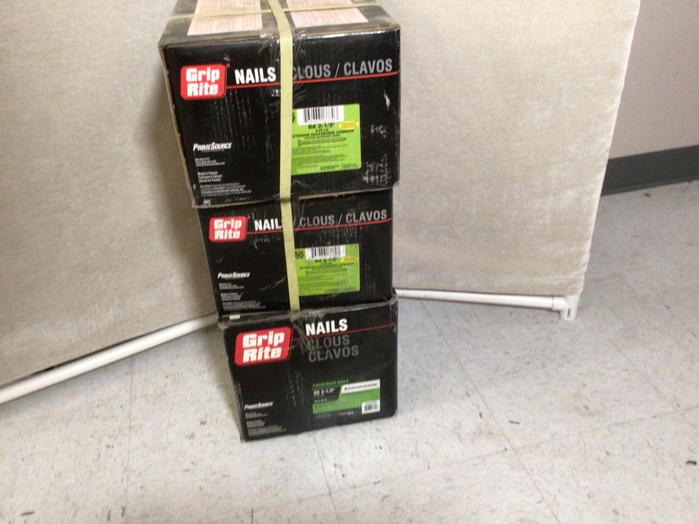 Image for Exterior Galvanized Common nails - 2 boxes