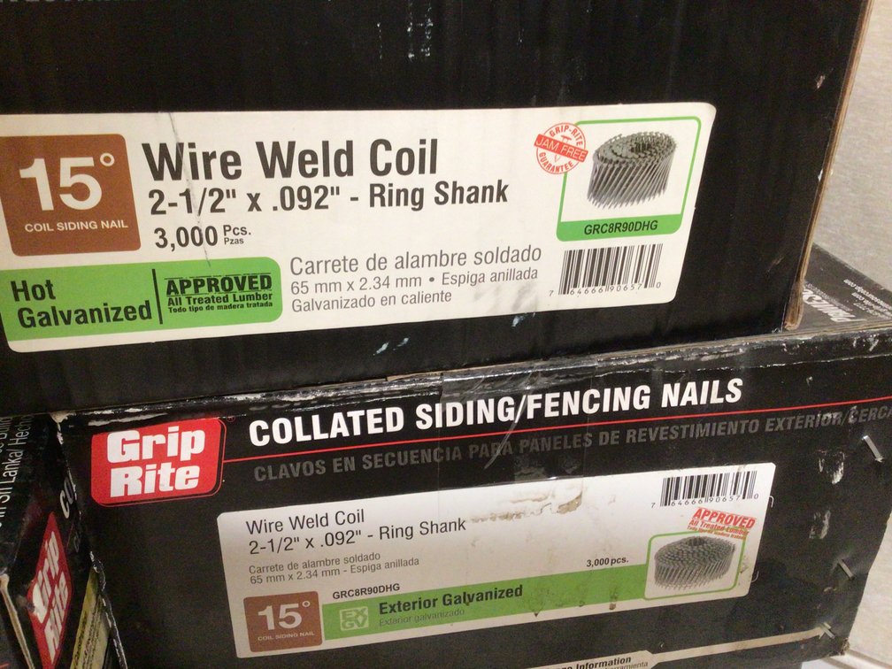 Image for Collated Siding/Fencing Nails - NEW