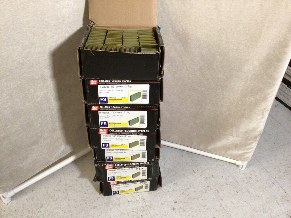 Image for Collated Flooring Staples - 7 boxes
