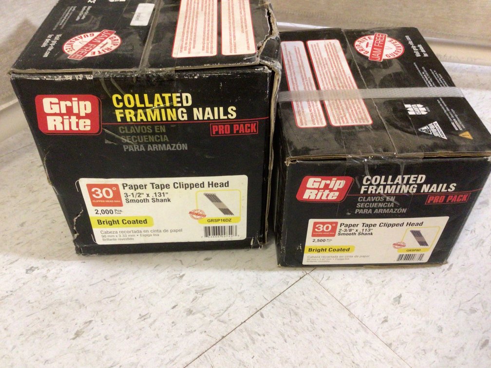 Image for Collated Framing nails - 2 boxes