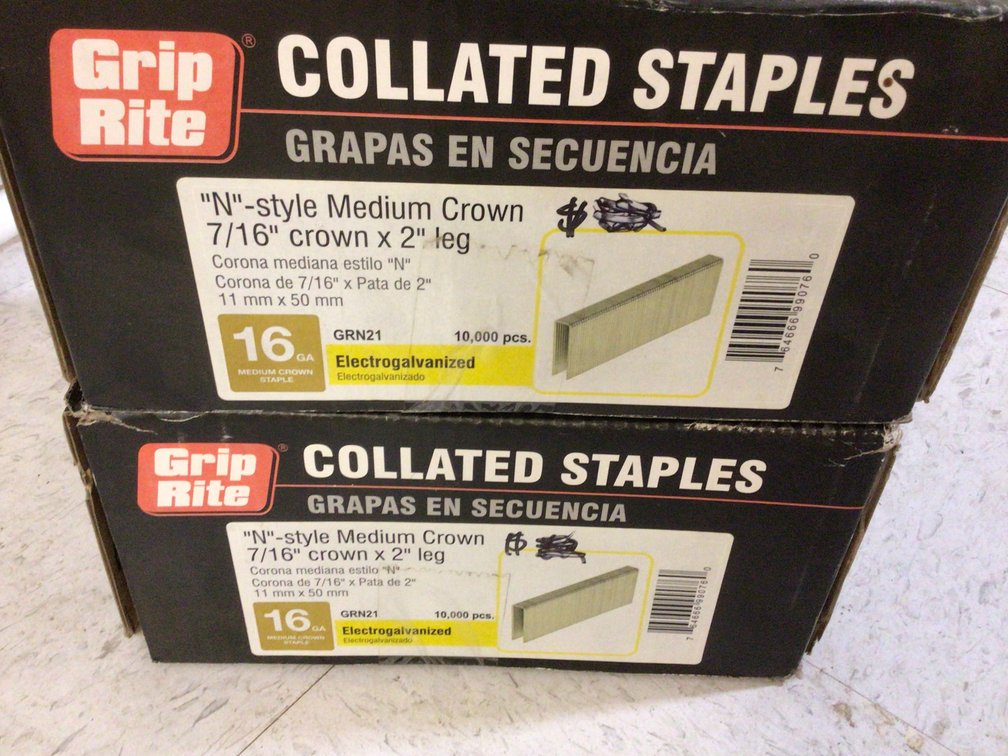 Image for Grip Rite nail gun with 2 boxes of nails