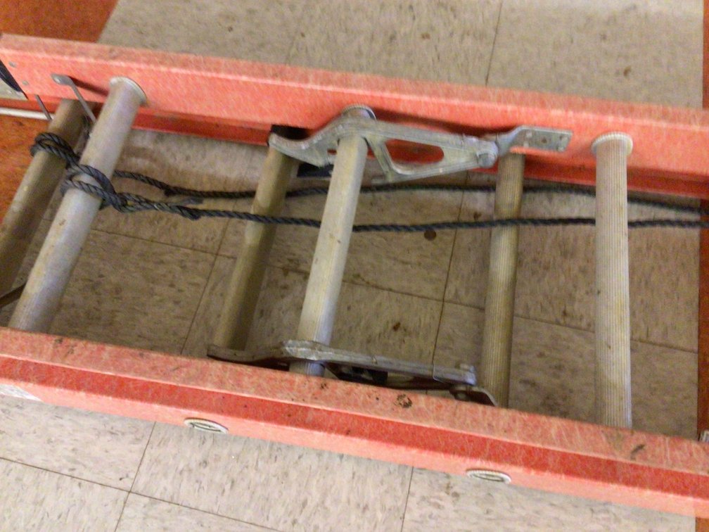 Image for Fiberglass extension ladder