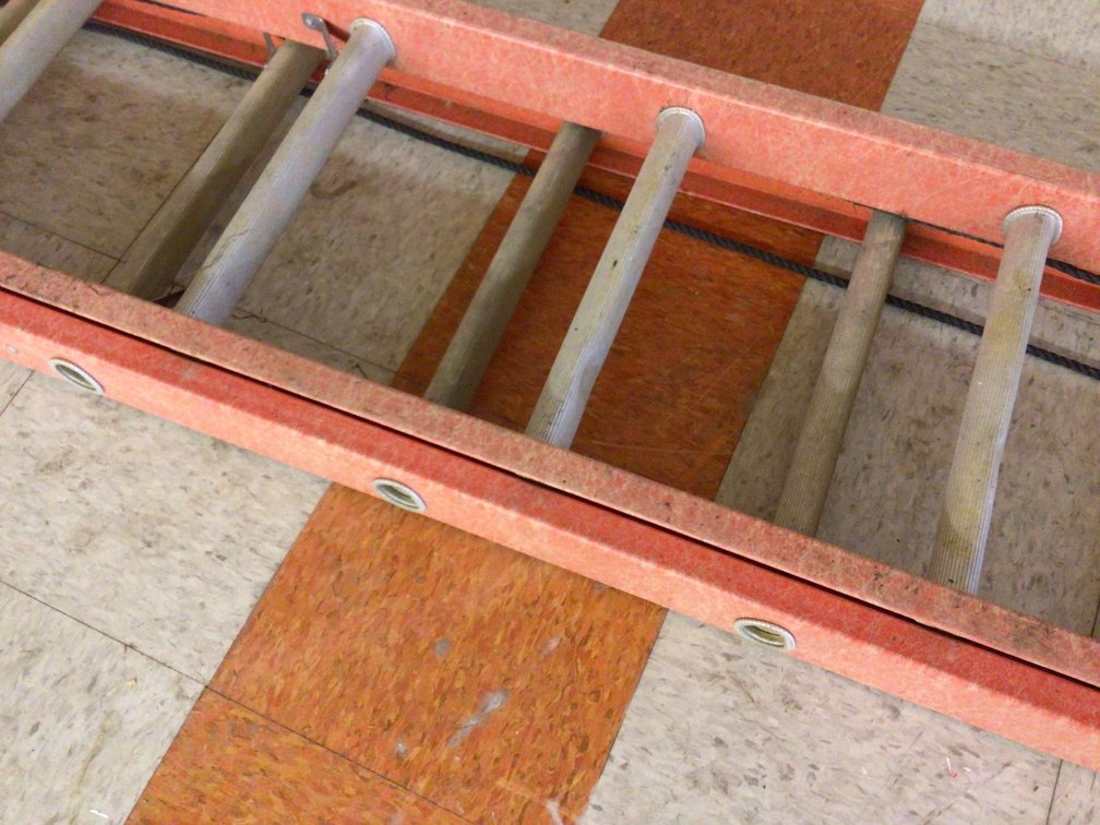 Image for Fiberglass extension ladder
