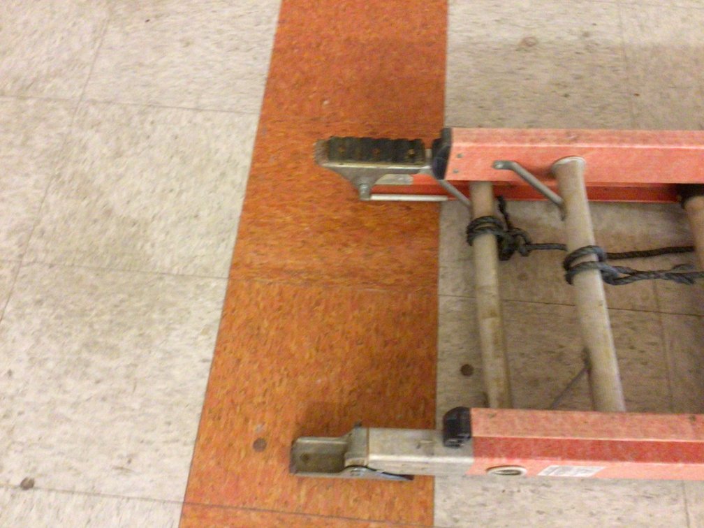 Image for Fiberglass extension ladder