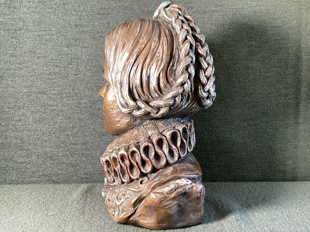 Image for Victorian Style Metal Bust