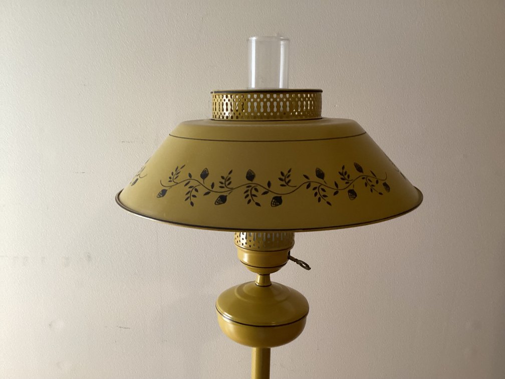 Image for Tole Painted Floor Lamp