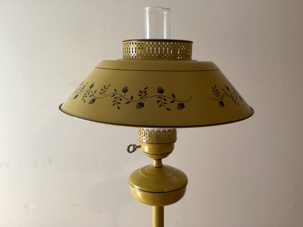 Image for Tole Painted Floor Lamp