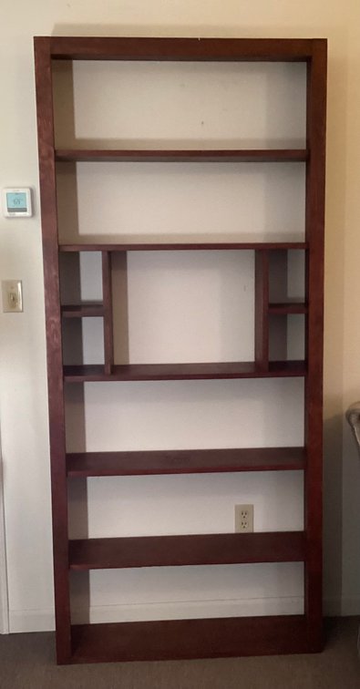 Image for Solid Pine Bookcase