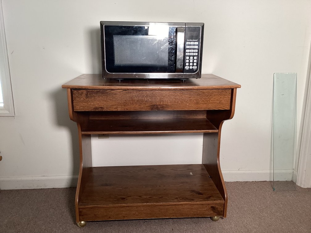 Image for Microwave and Cart