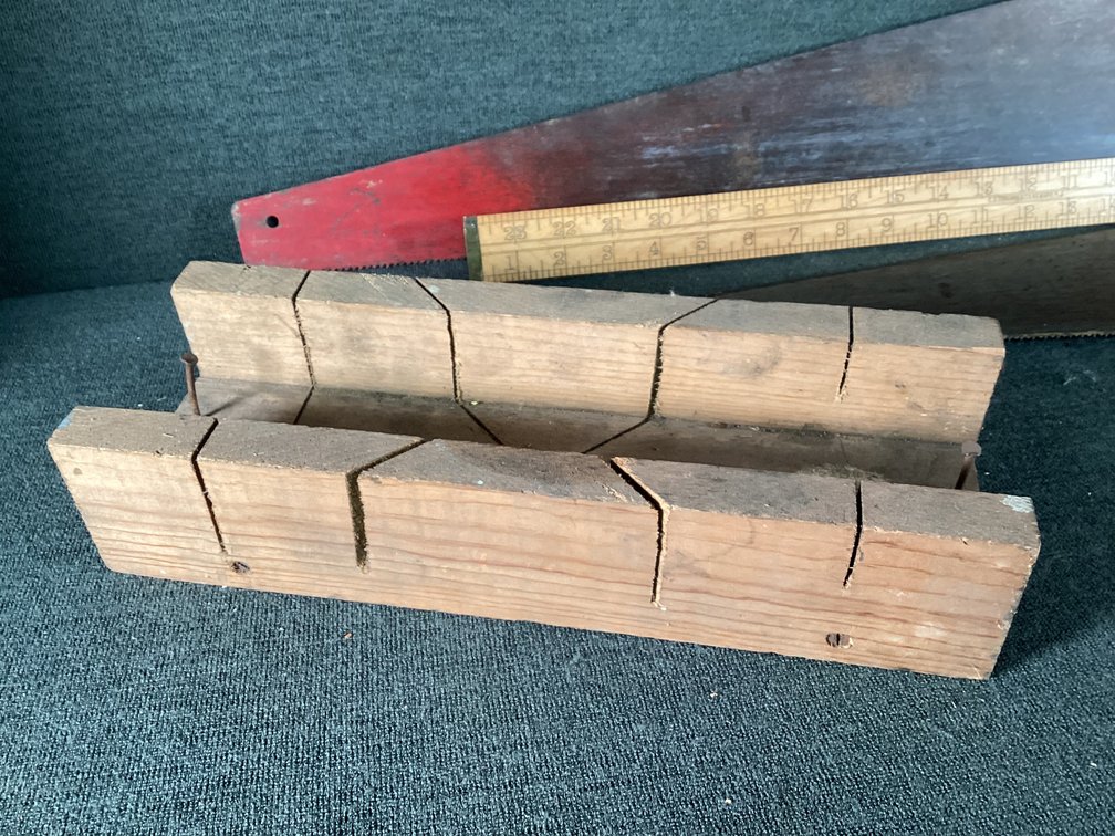 Image for Two Saws and a Miter Box