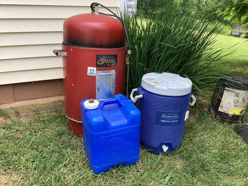 Image for Brinkmanship Electric Smoker & Water Cooler
