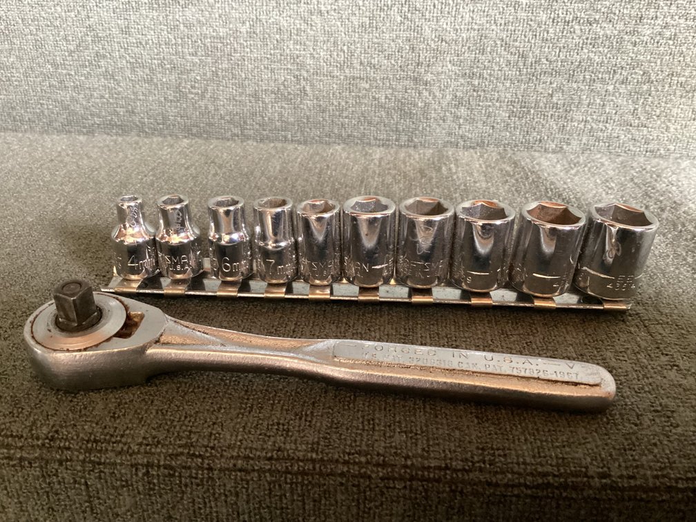 Image for Craftsman 1/4” Drive Metric Socket Set