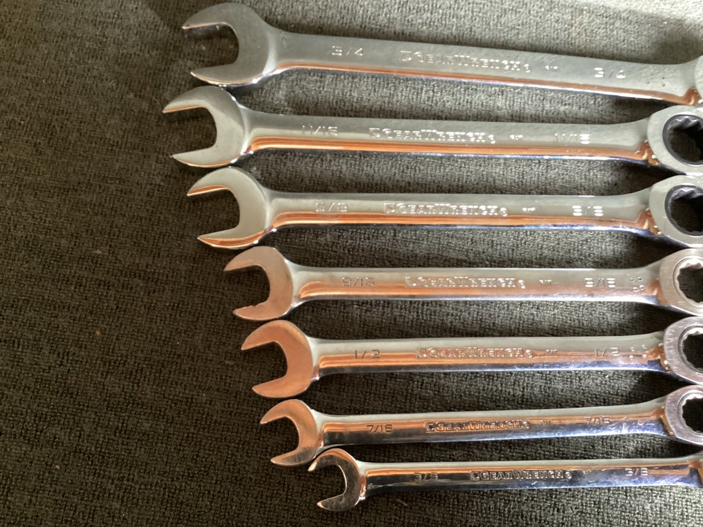 Image for GearWrench with Ratcheting Box End