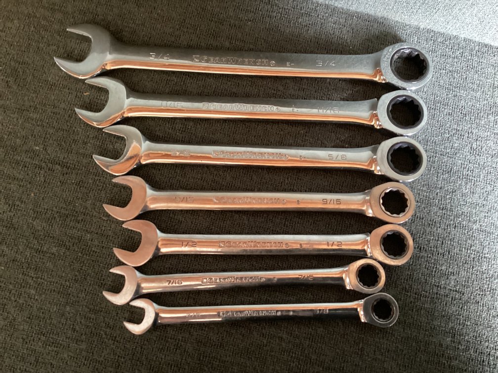Image for GearWrench with Ratcheting Box End