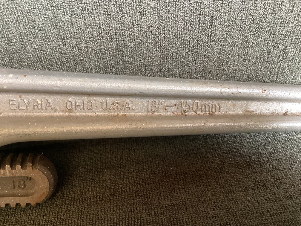 Image for Ridge 18” Pipe Wrench