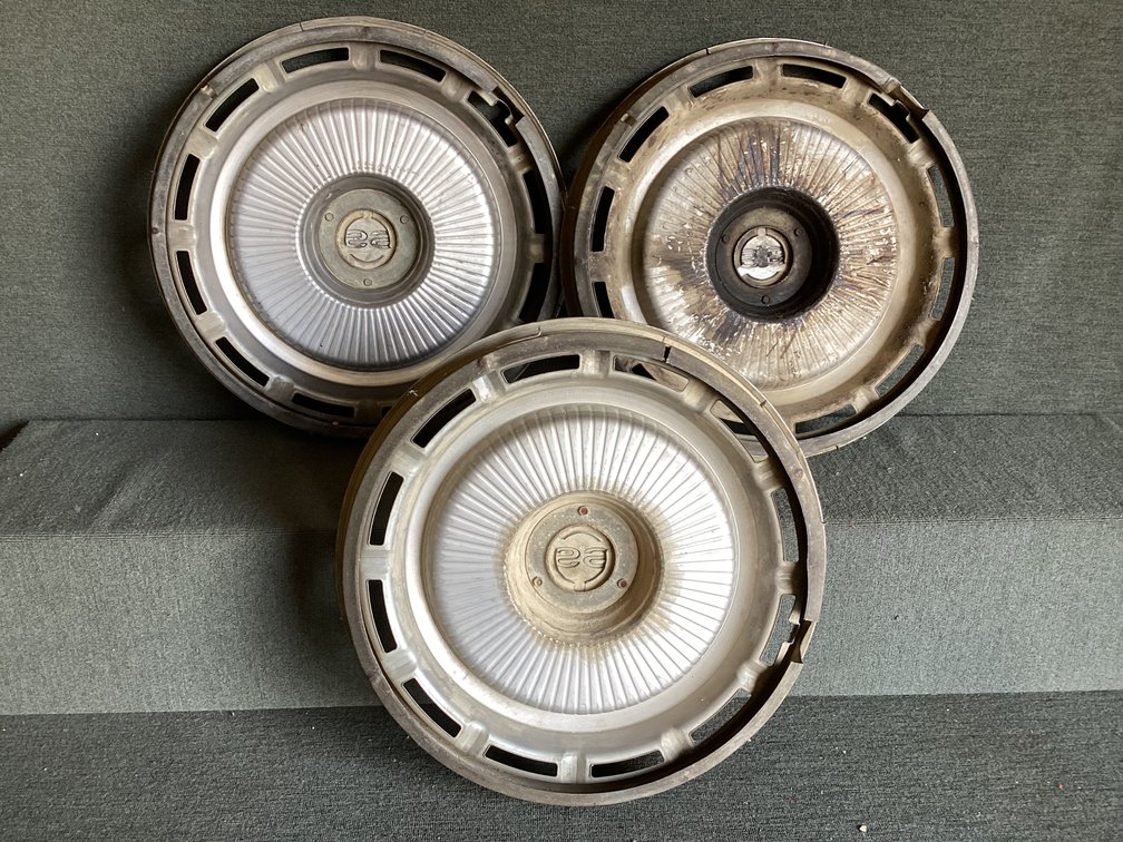 Image for Three Orig 1963 SS Hub Caps
