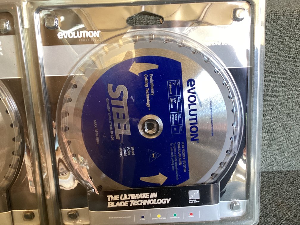 Image for Evolution 7” Saw Blades