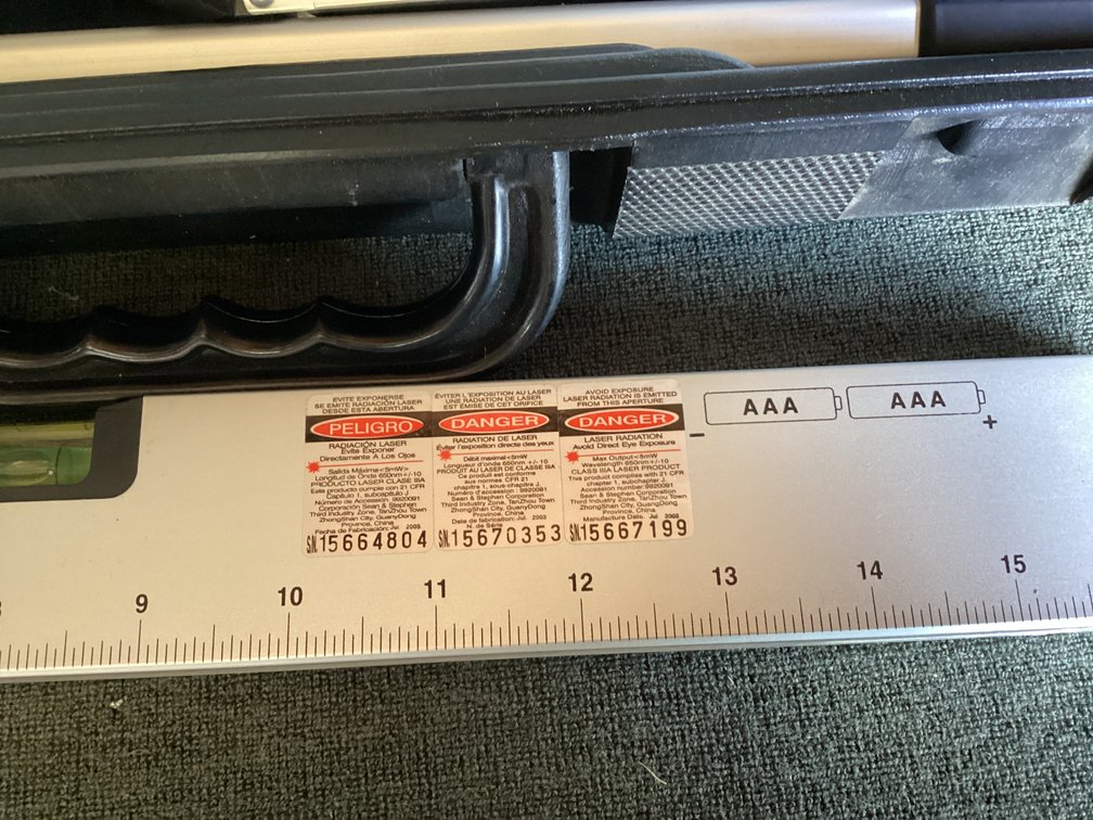 Image for Straight-Line LASER Level with Tripod