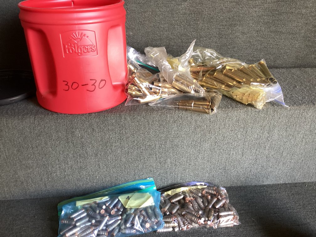 Image for 30-30 Brass and Bullets for Reloading