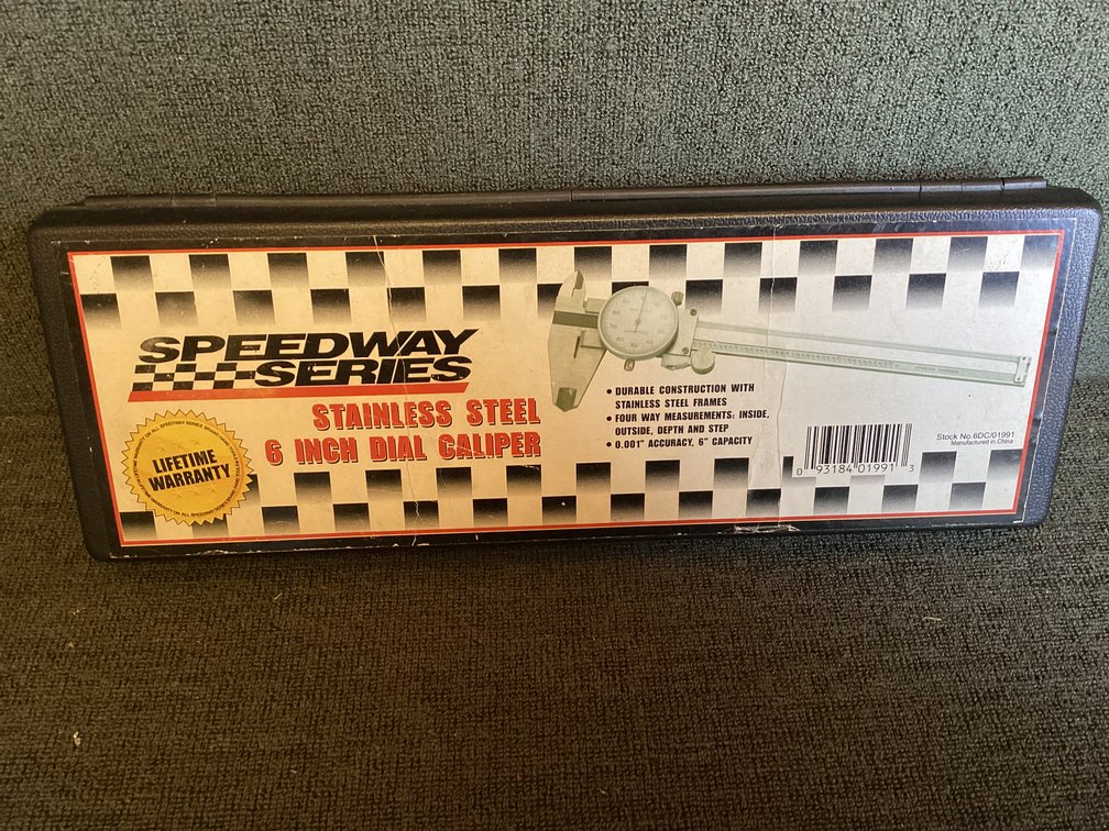 Image for Speedway 6” Dial Caliper