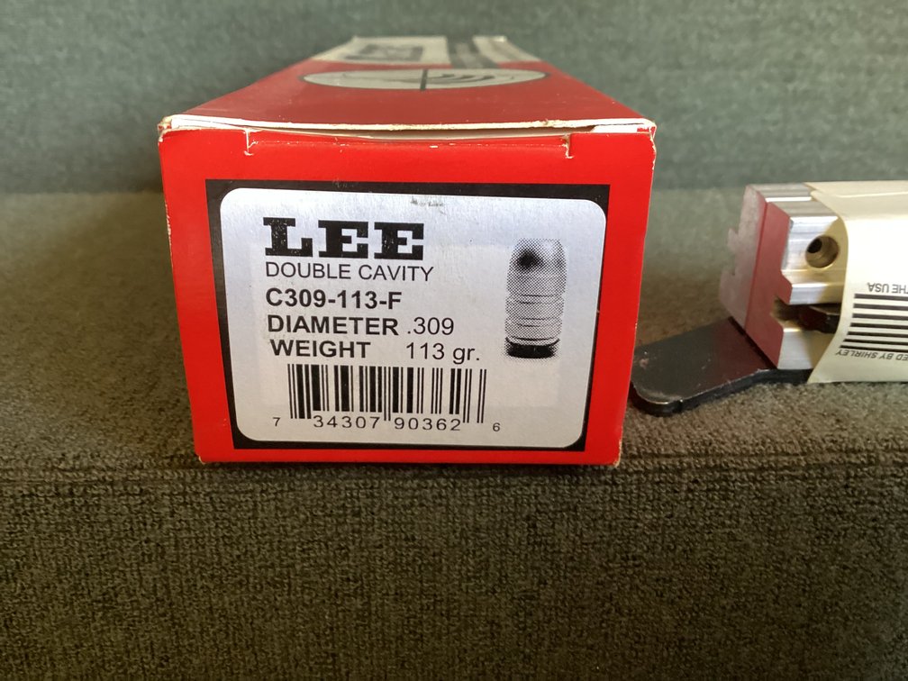Image for Lee .309 Double Cavity Bullet Mold C309-113-F