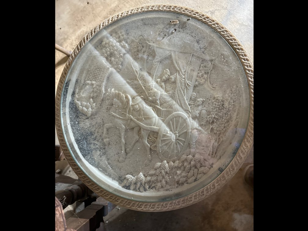 Image for Marble and Glass top Tables   (2)