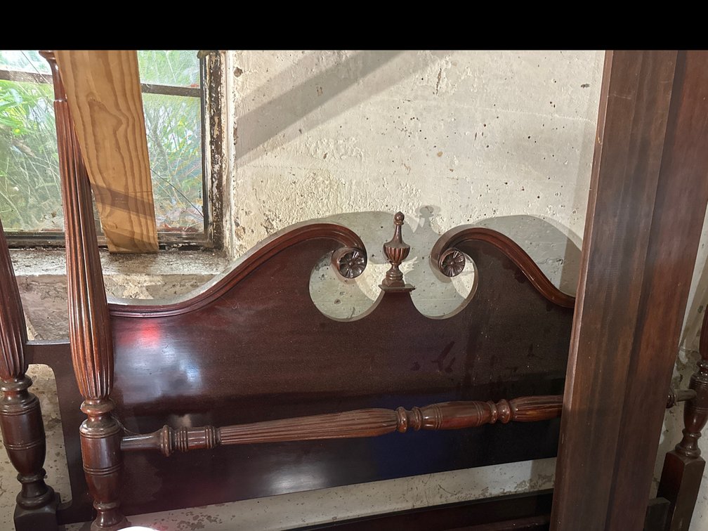 Image for Head board and foot board with rails