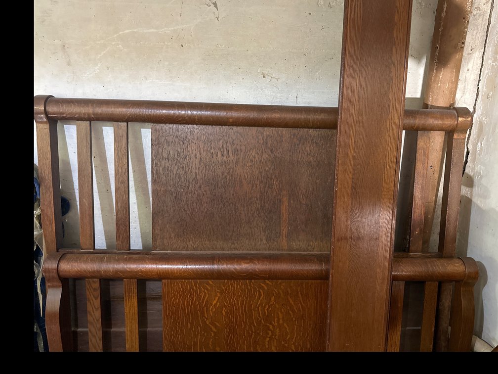 Image for Head board and foot board with rails