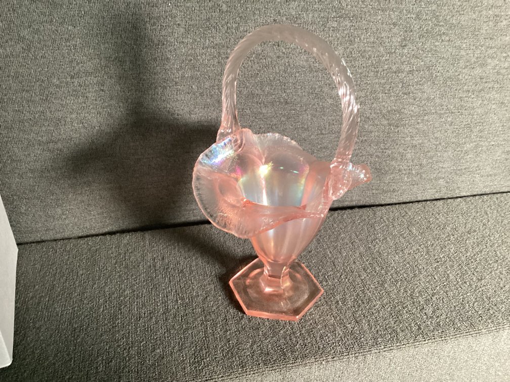 Image for Fenton Pink Stretch Basket