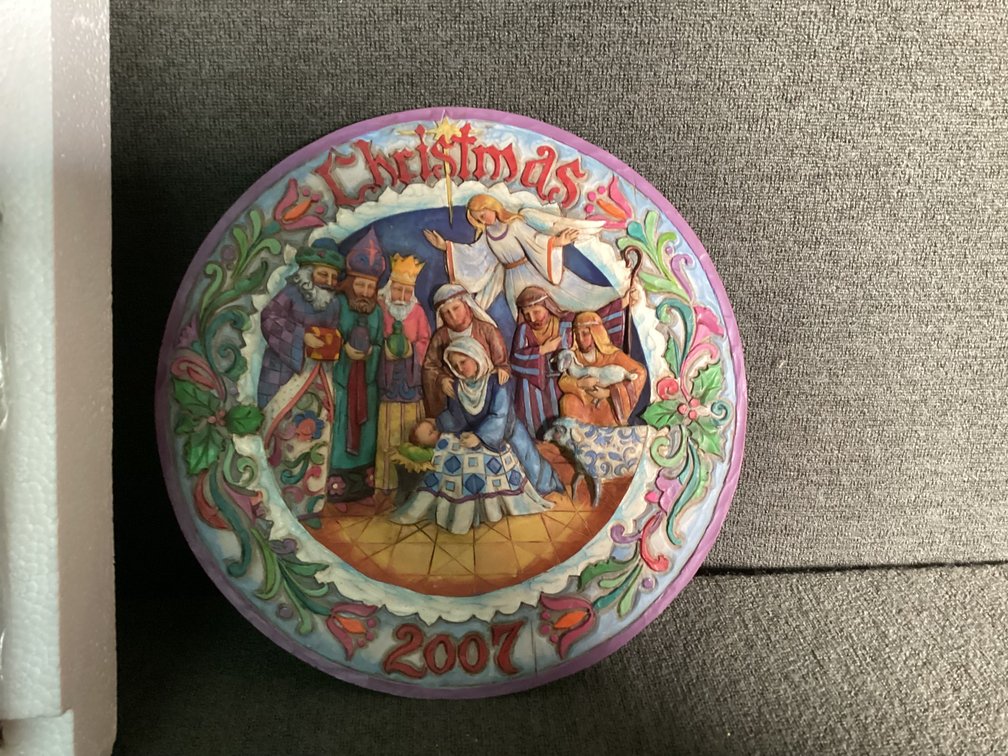 Image for Jim Shore Wise Men and Plate