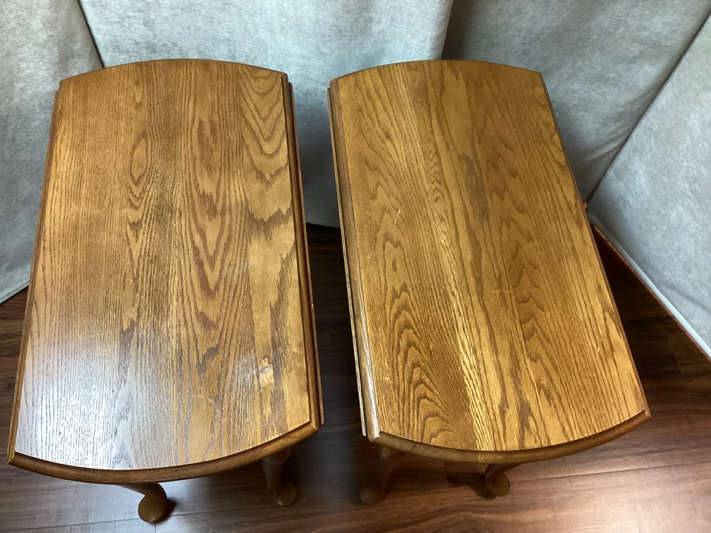 Image for Oak Coffee and End Table Set