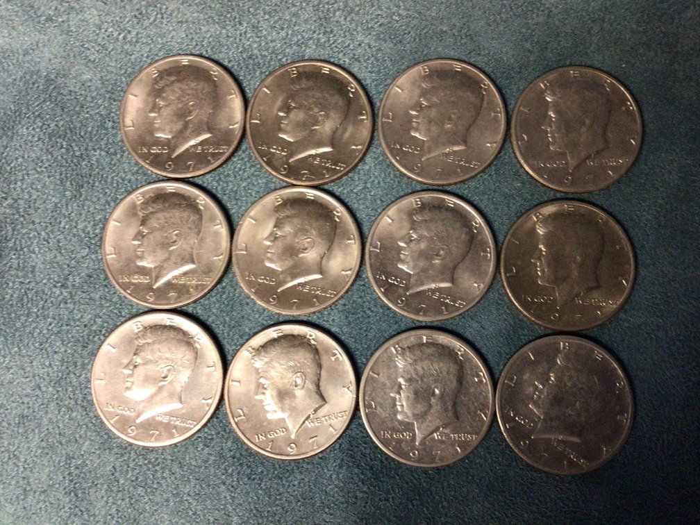 Image for Kennedy Half Dollars 1971