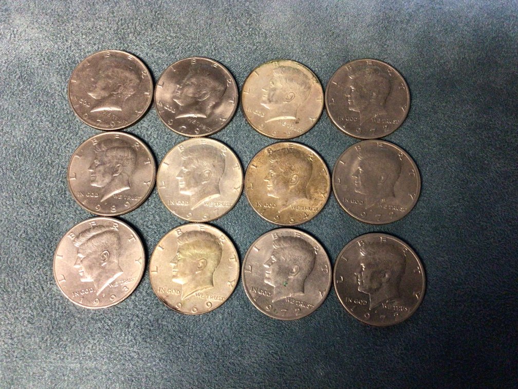 Image for Kennedy Half Dollars 60’s & 70’s