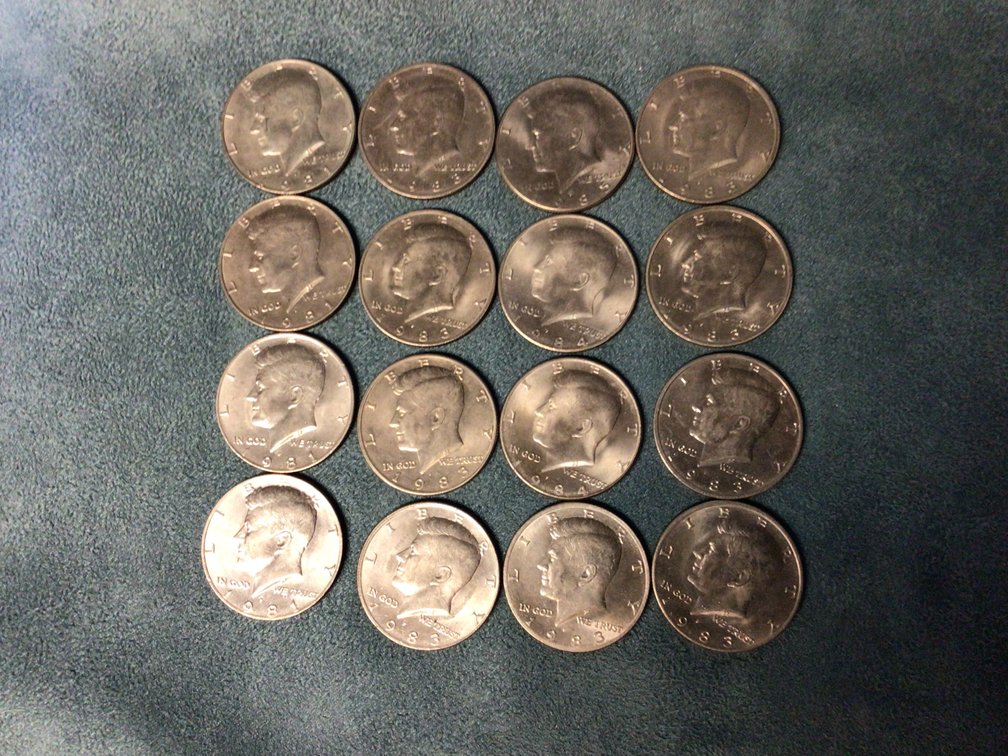 Image for Kennedy Half Dollars - All Early 1980’s